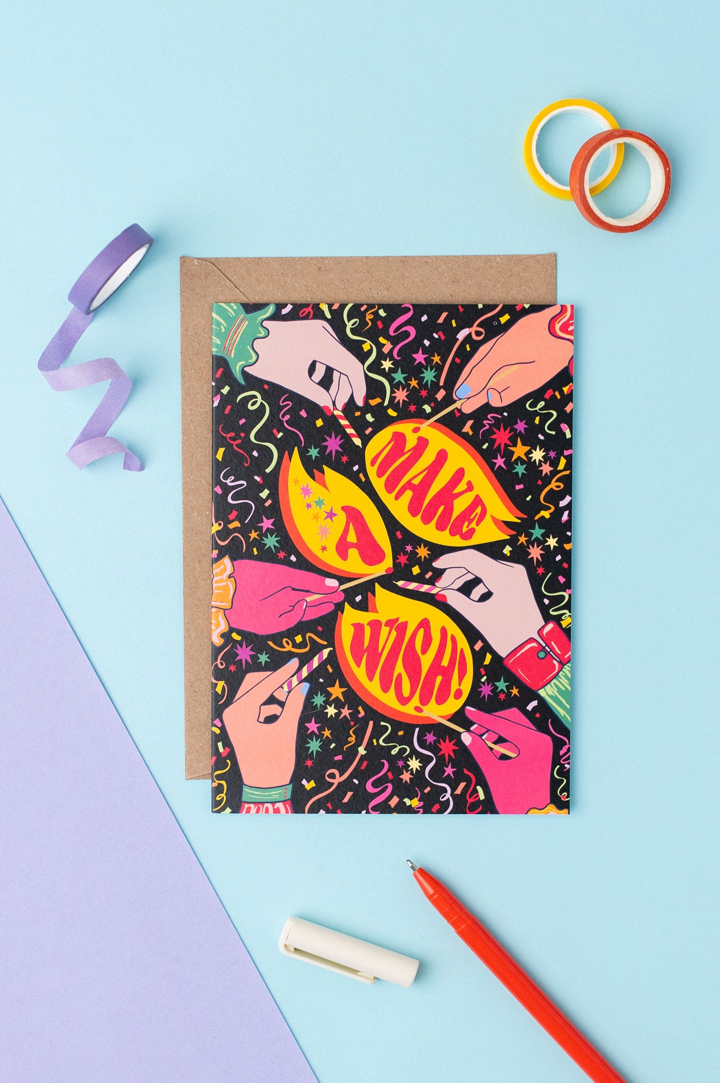 Make A Wish Birthday Card