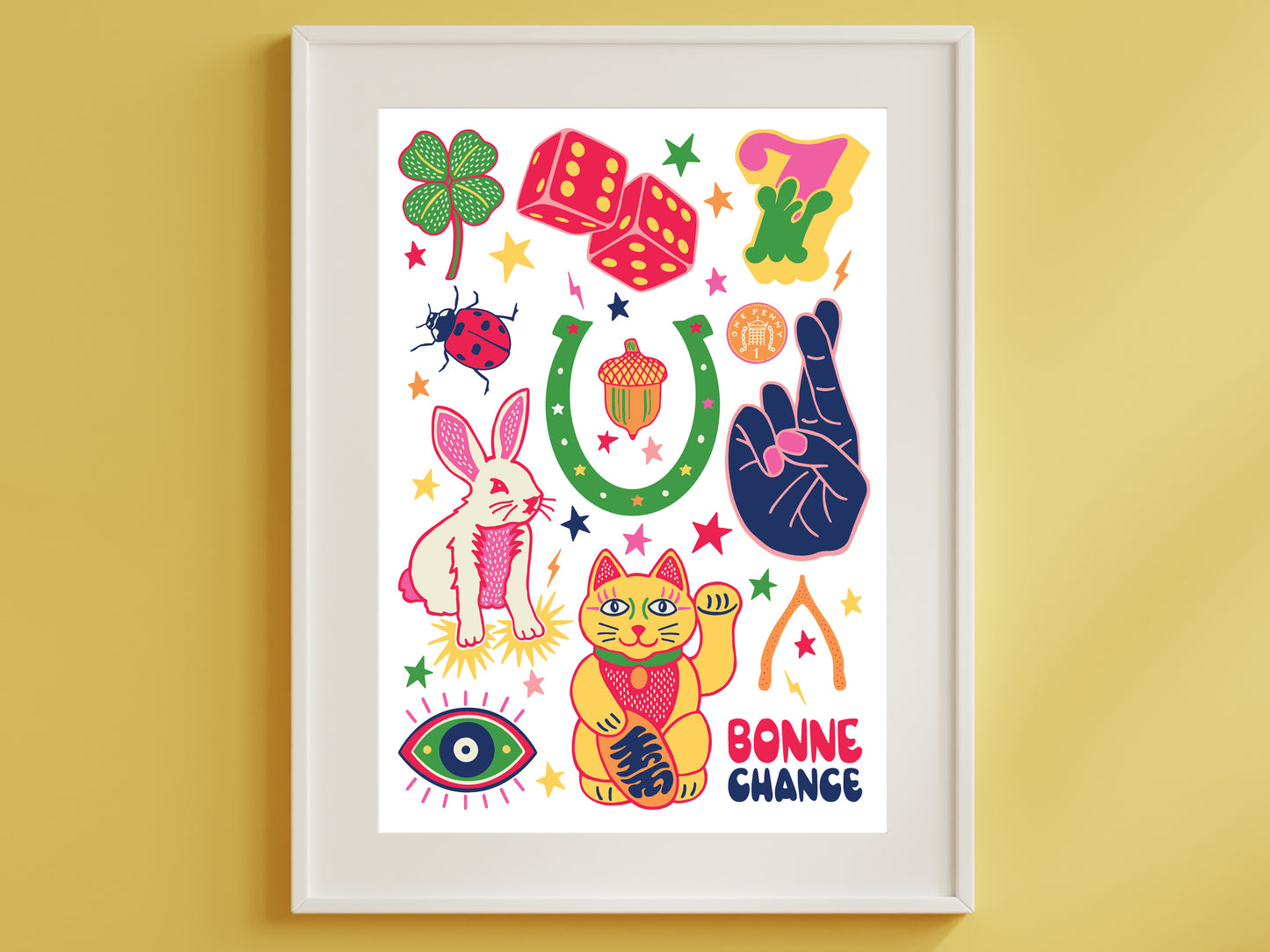 Good Luck Poster - Lucky Charms Print