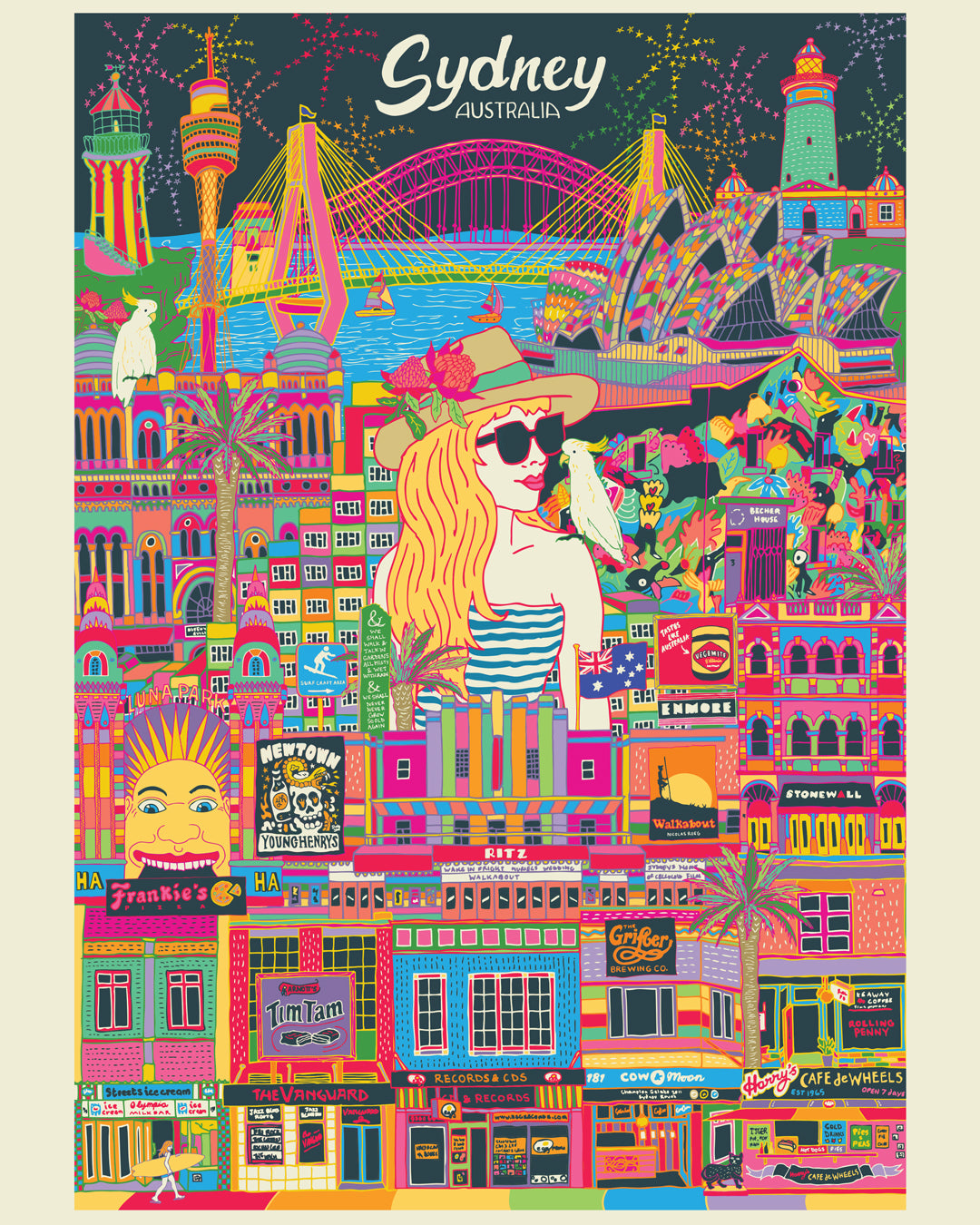 Sydney Australia Poster - Australia Travel Print