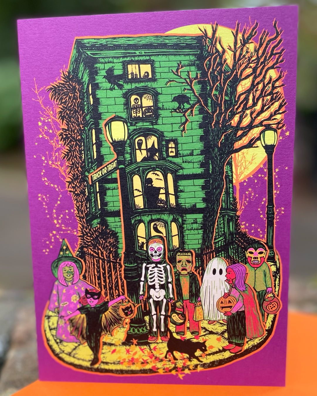 Halloween Trick Or Treat Greeting Card - Halloween - Birthday