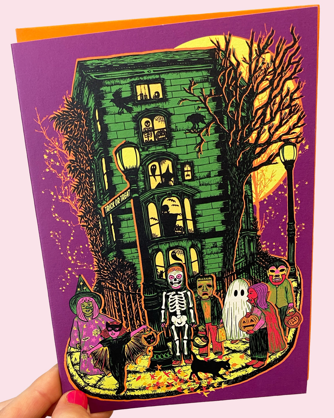 Halloween Trick Or Treat Greeting Card - Halloween - Birthday