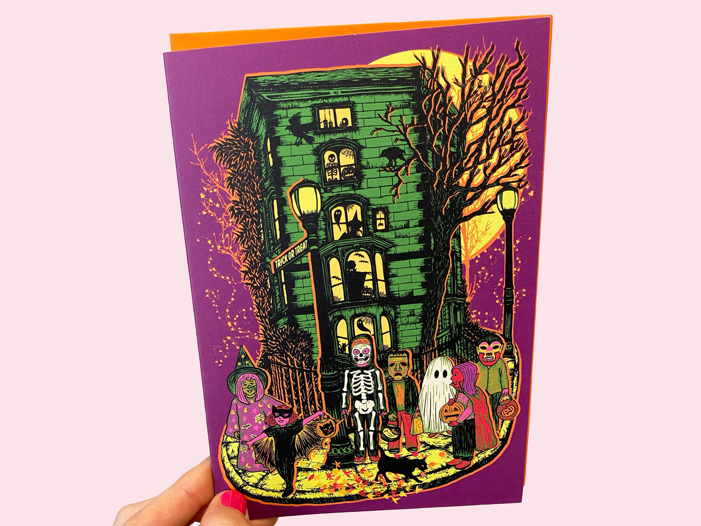 Halloween Trick Or Treat Greeting Card - Halloween - Birthday