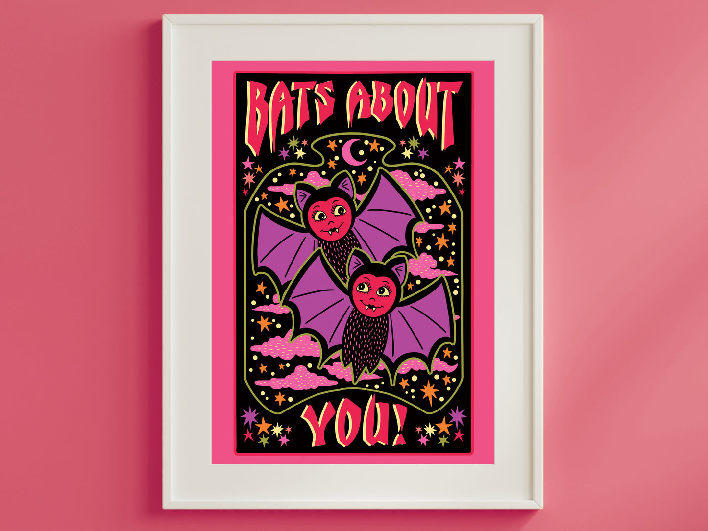 Bats About You Print