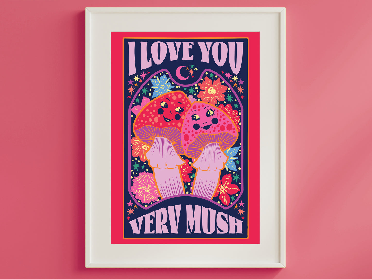 I Love You Very Mush Print