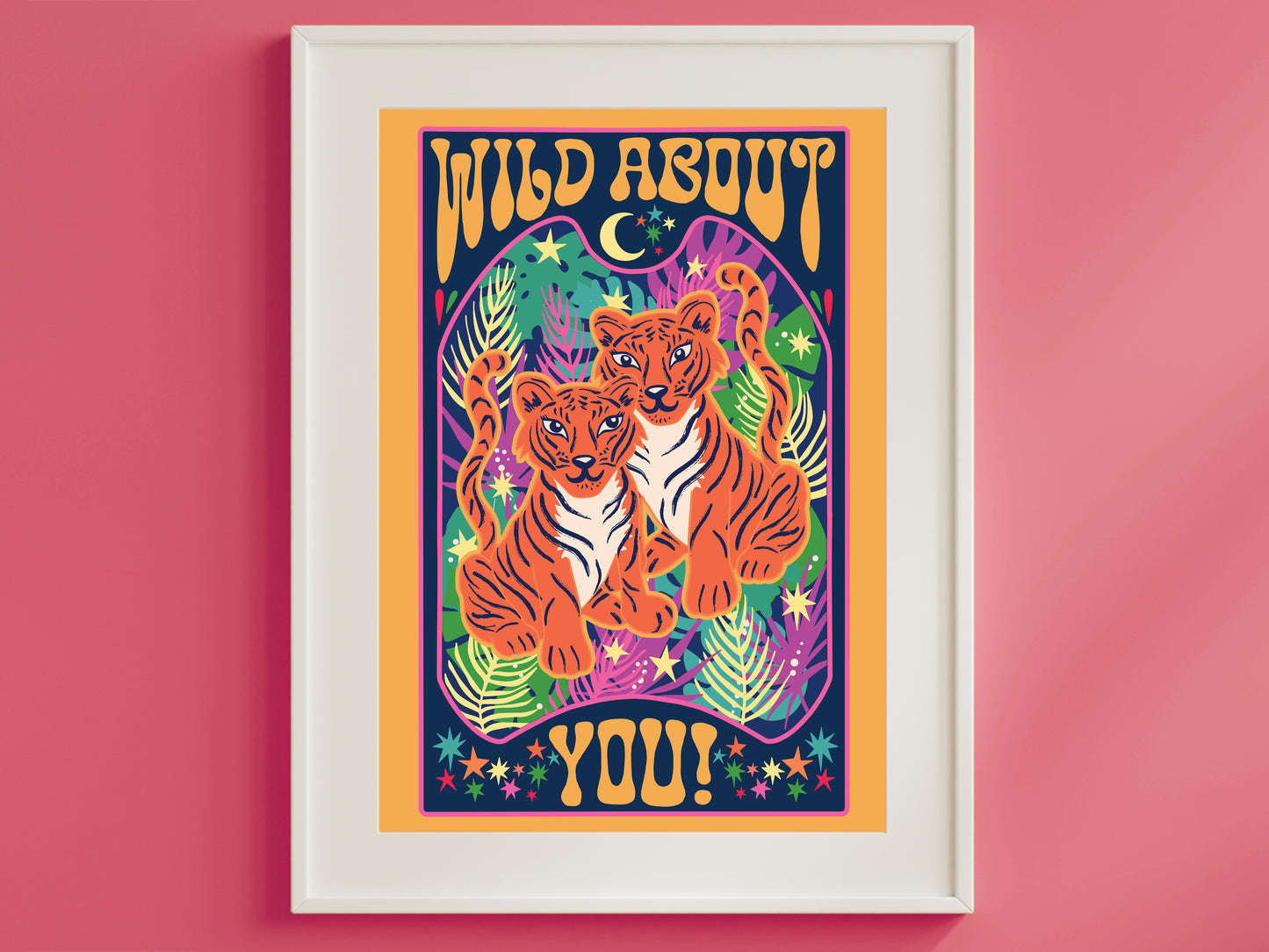 Wild About You Print