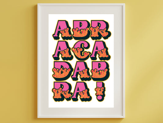 Abracadabra Magic Print