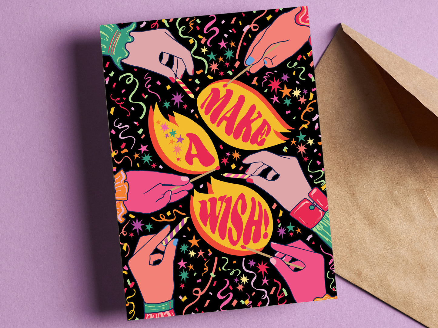 Make A Wish Birthday Card