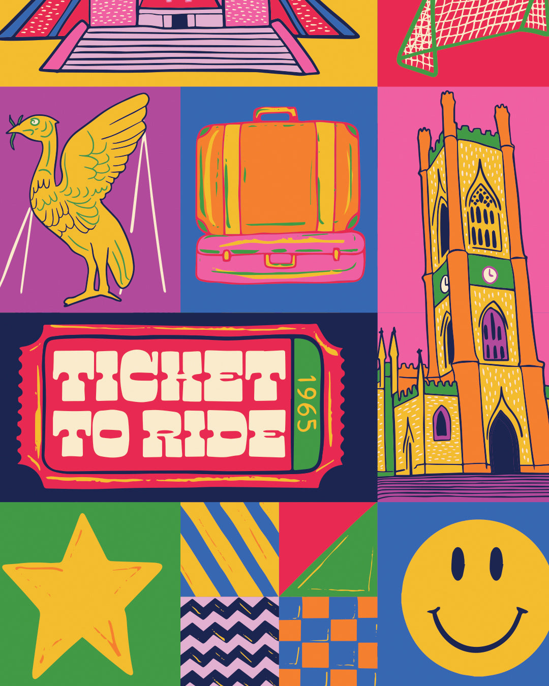 Liverpool Poster - Liverpool England Art Print - Graduation - Housewarming Gift