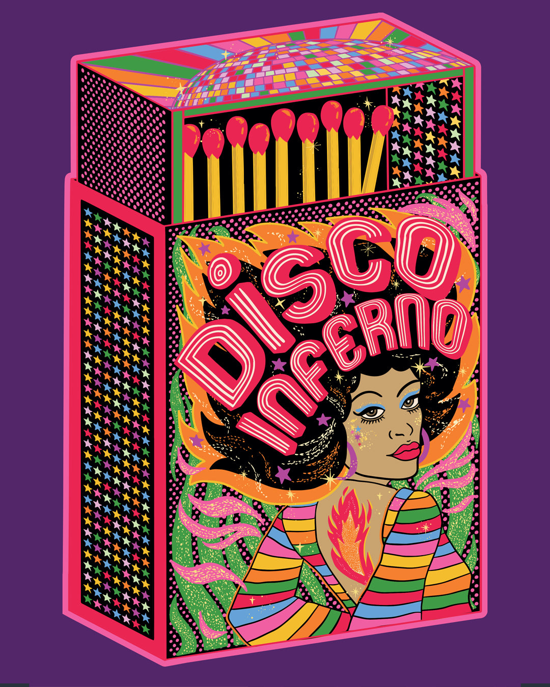 Disco Inferno Print