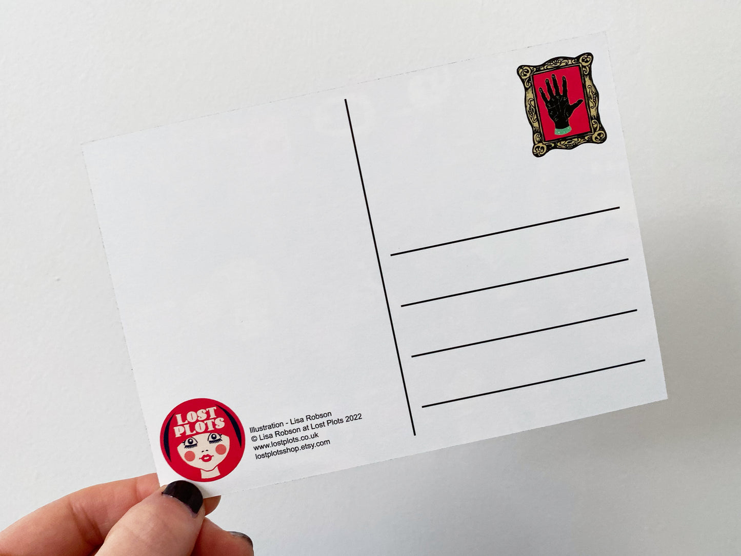 Fish and Chip Shop Art Postcard - Café Postcard - Kitchen Art Postcard - Seaside Postcard