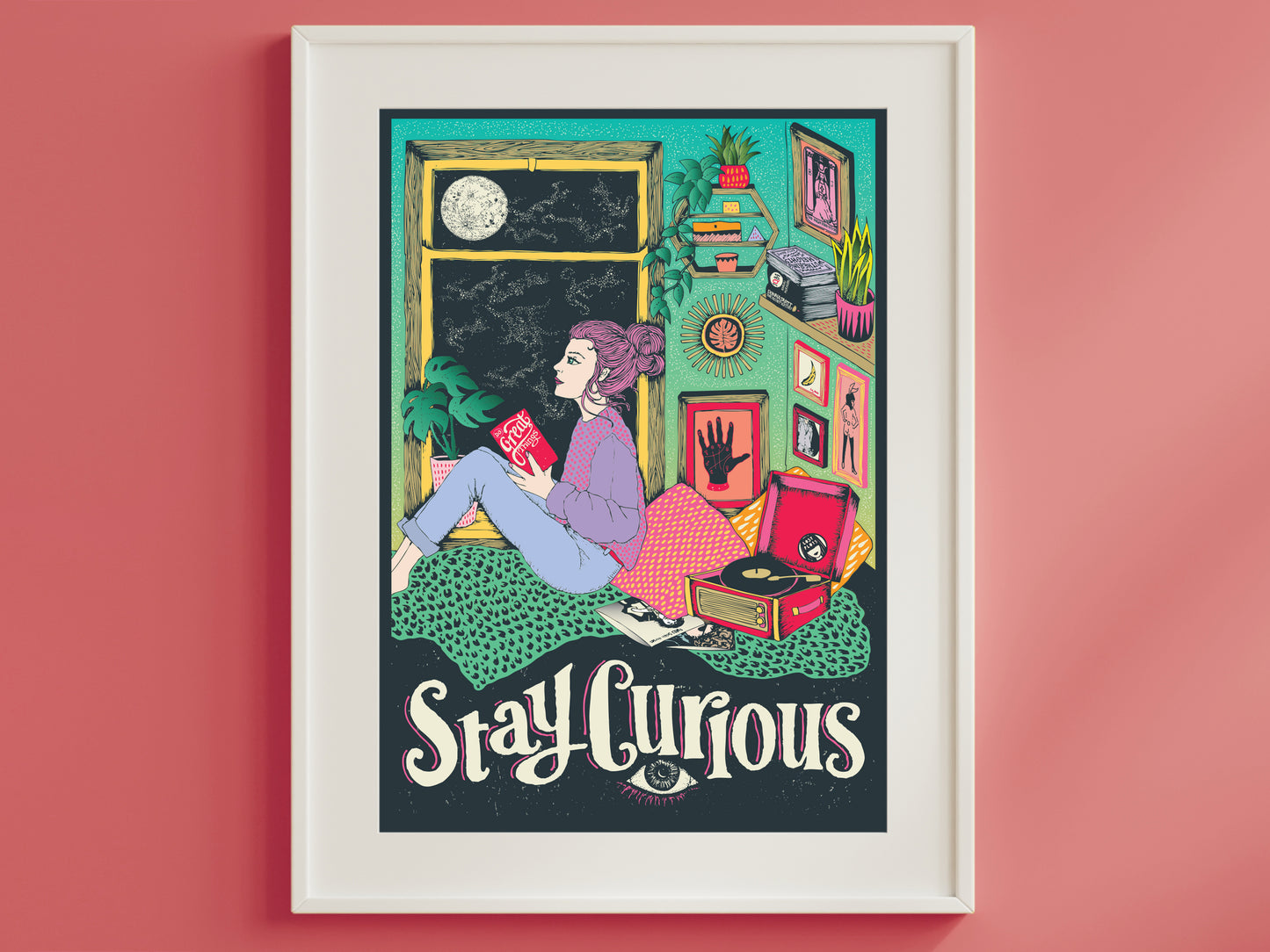 Stay Curious - Print