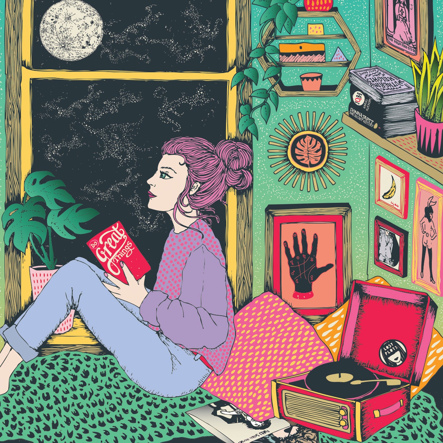 Stay Curious - Print